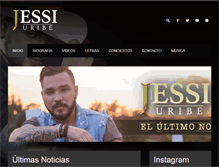 Tablet Screenshot of jessiuribe.com